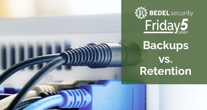 BackupsVRetention
