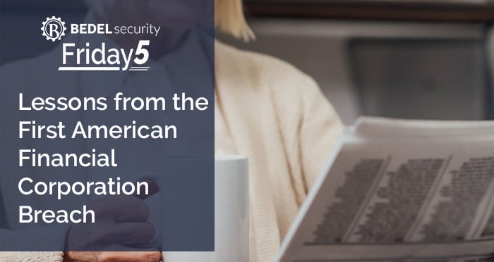 First American Financial Corp Breach