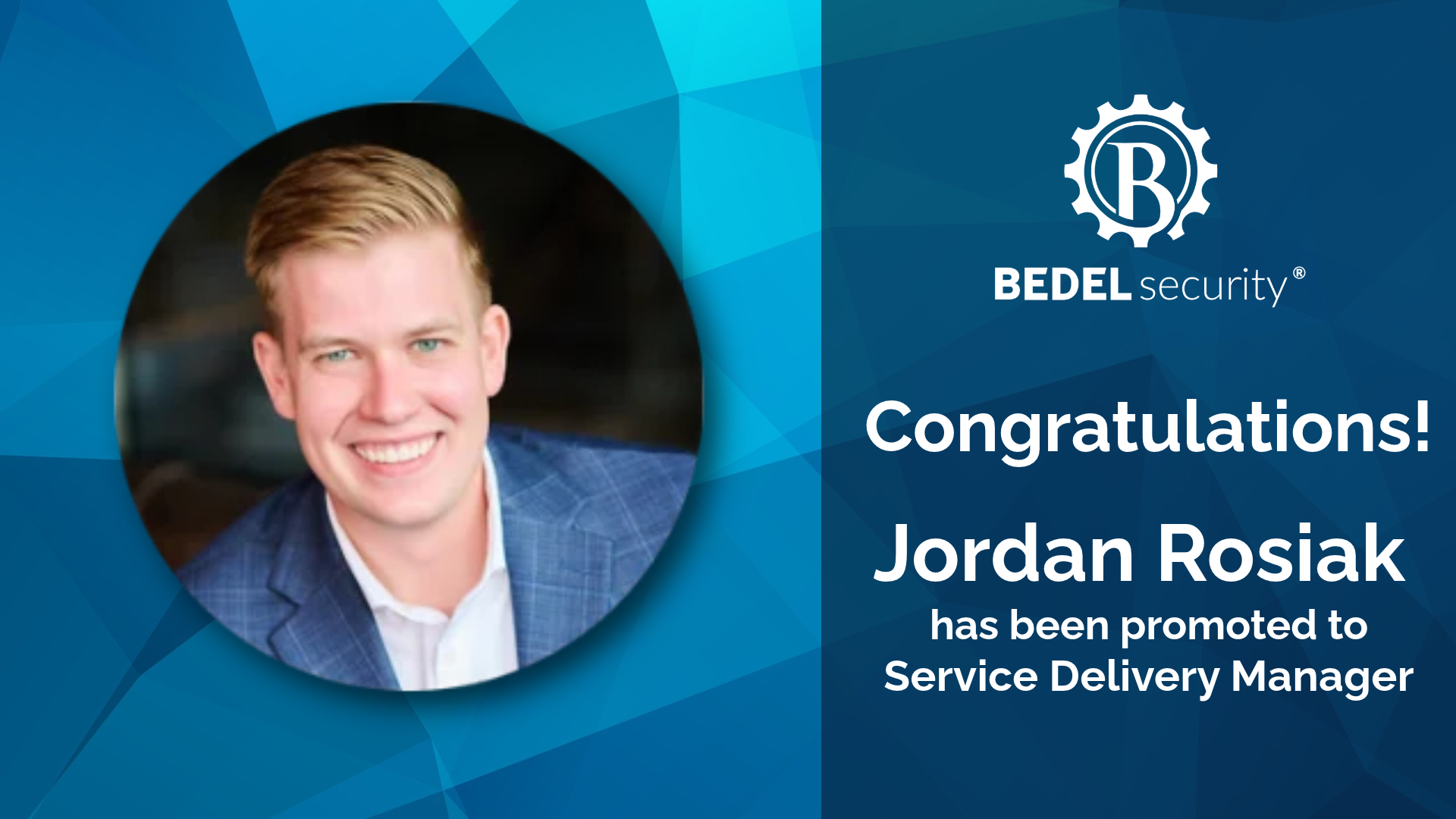 Congratulations, Jordan Rosiak!